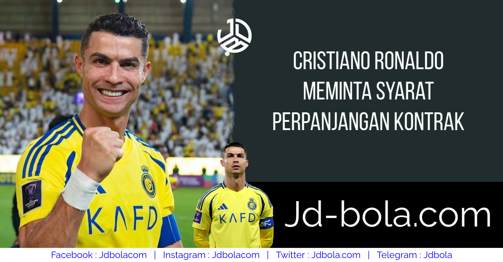 Cristiano Ronaldo Meminta Syarat Perpanjangan Kontraknya