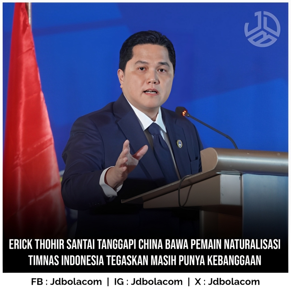 Erick Thohir Tanggapi Kritik Media Asing
