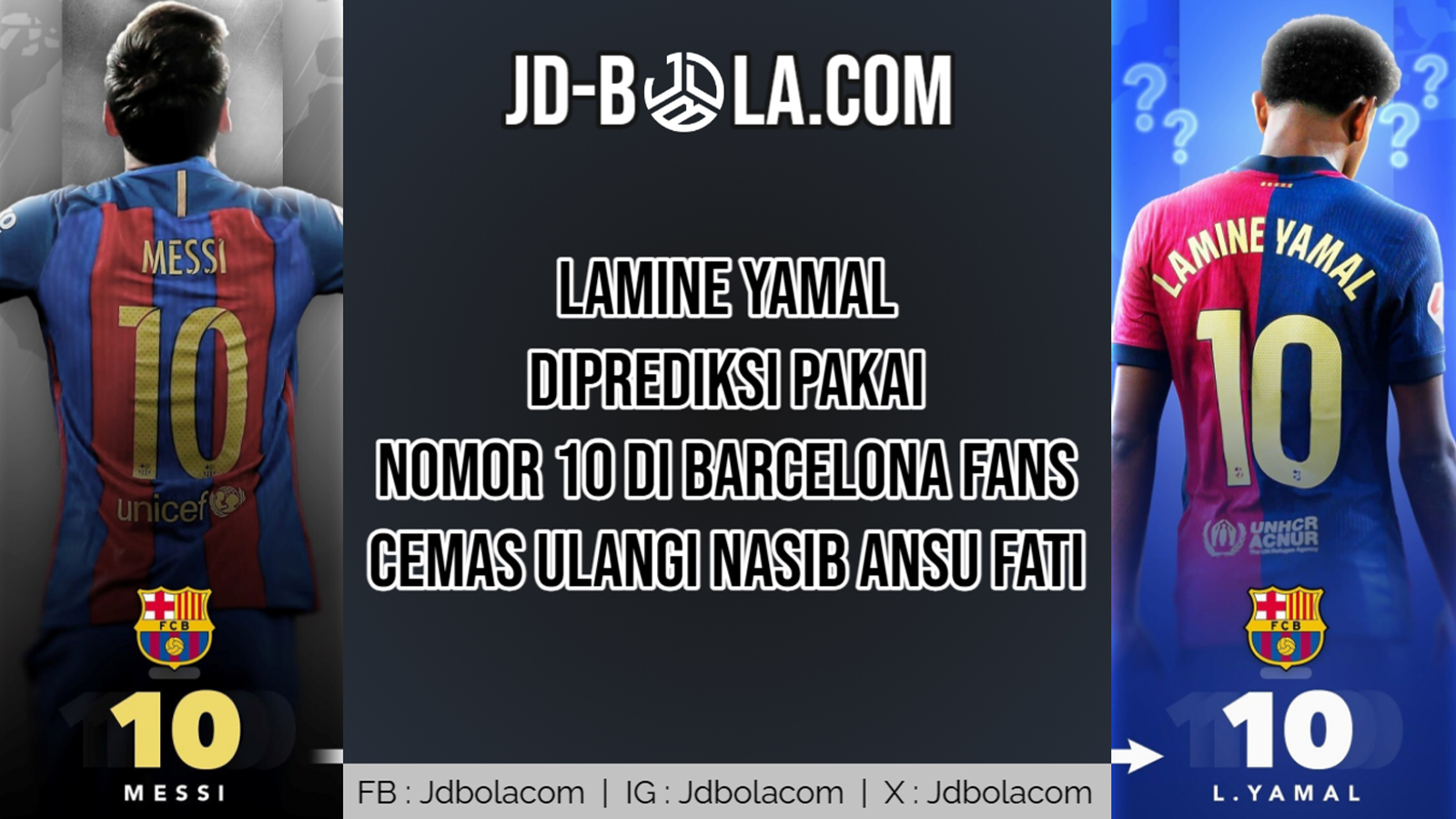 Lamine Yamal Akan Pakai Nomor 10 di Barcelona