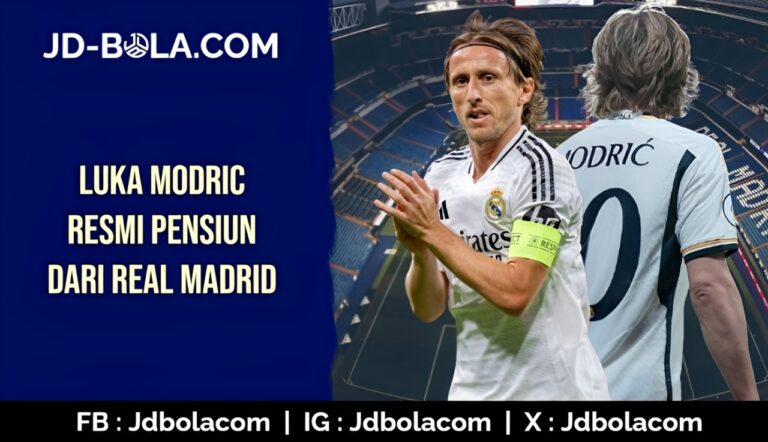 Luka Modric Resmi Pensiun Dari Real Madrid