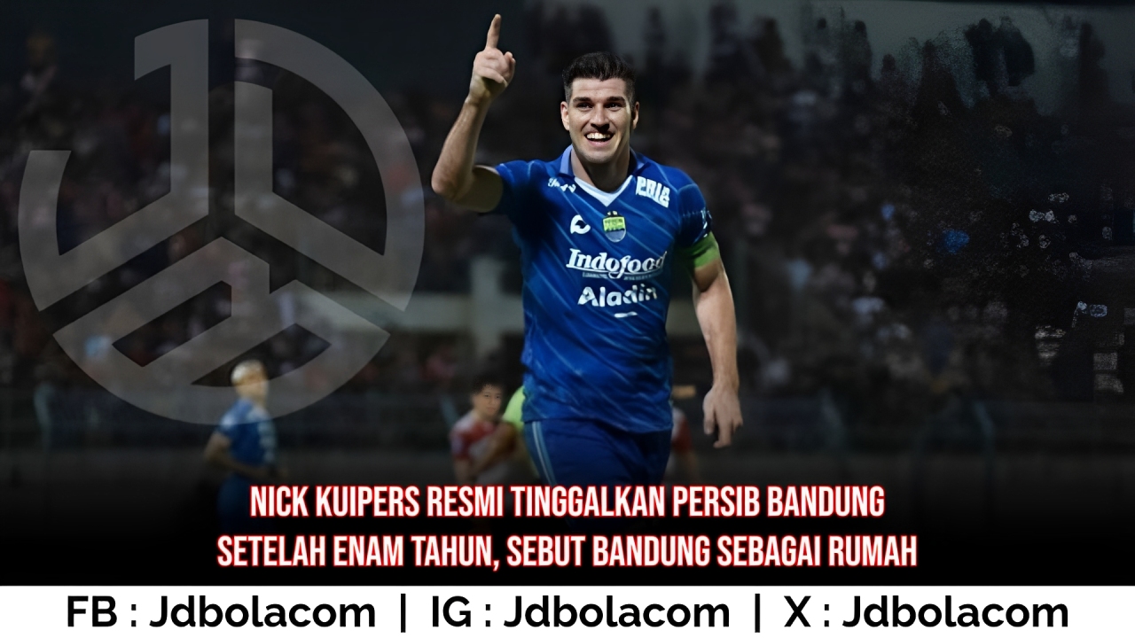 Nick Kuipers Resmi Tinggalkan Persib Bandung