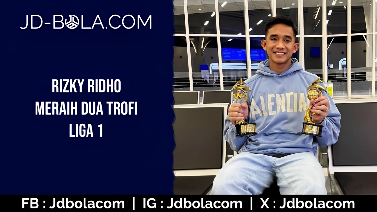 Rizky Ridho Meraih Dua Trofi Liga 1