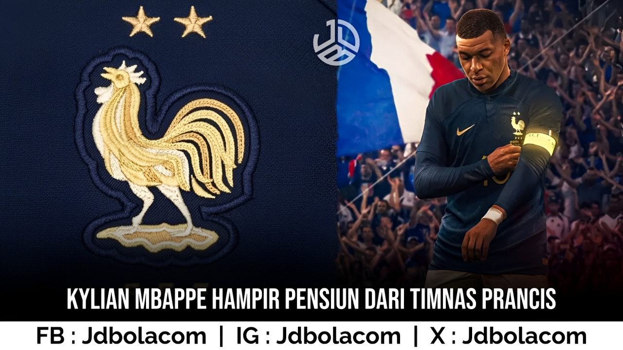 Kylian Mbappe Hampir Pensiun dari Timnas Prancis