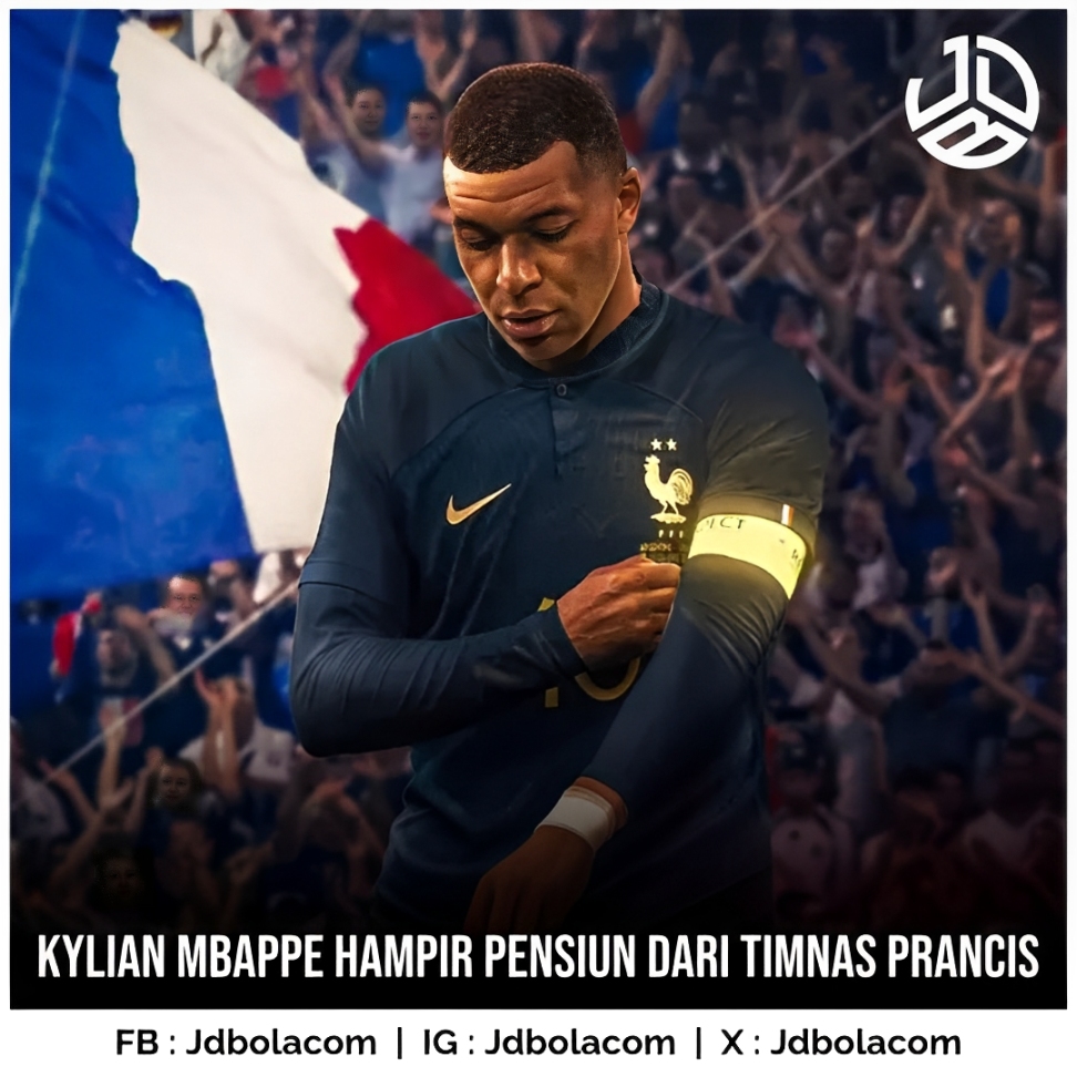 Kylian Mbappe Hampir Pensiun dari Timnas Prancis