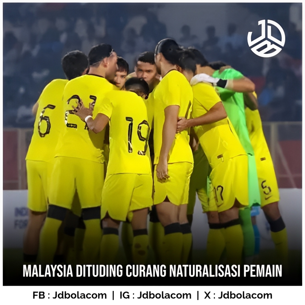 Malaysia Dituding Curang Naturalisasi Pemain