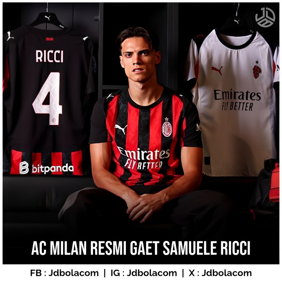 AC Milan Resmi Gaet Samuele Ricci