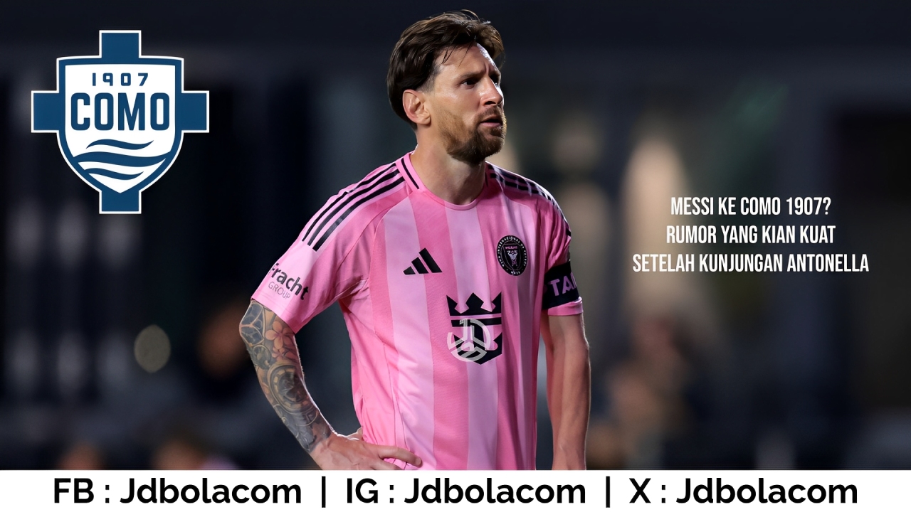 Messi ke Como 1907? Rumor yang Kian Kuat Setelah Kunjungan Antonella