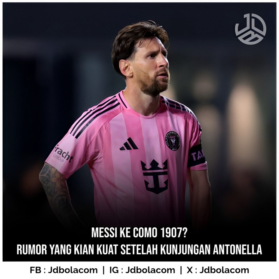 Messi ke Como 1907? Rumor yang Kian Kuat Setelah Kunjungan Antonella