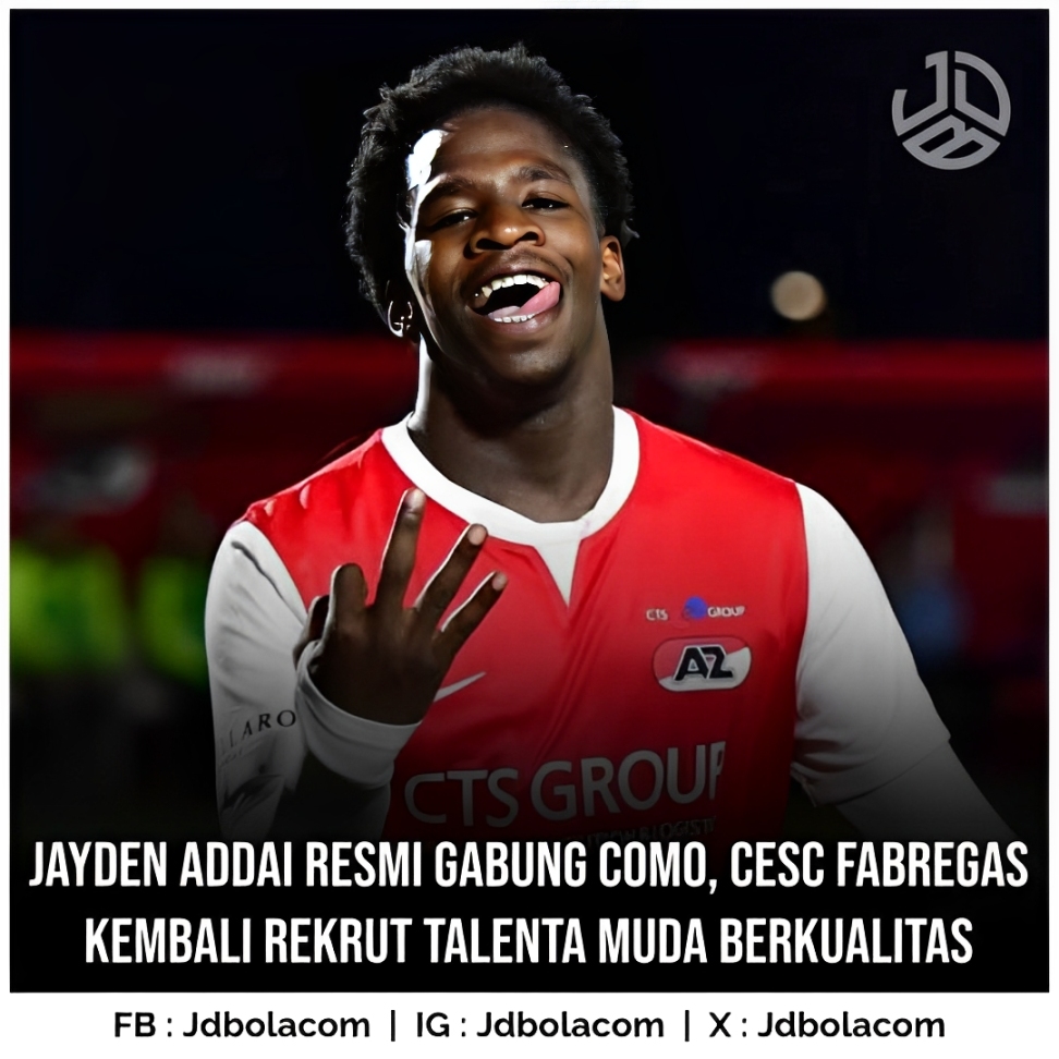 Jayden Addai Resmi Gabung Como