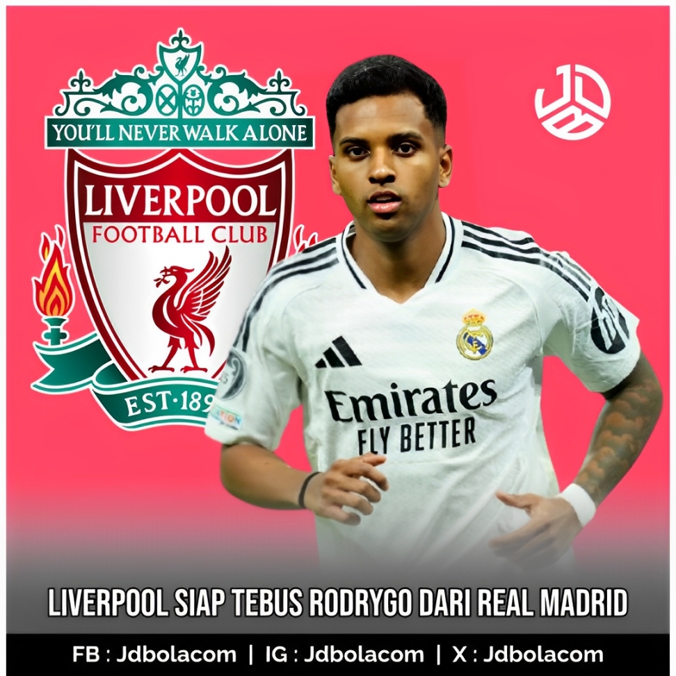 Liverpool Siap Tebus Rodrygo Dari Real Madrid Musim Panas Ini