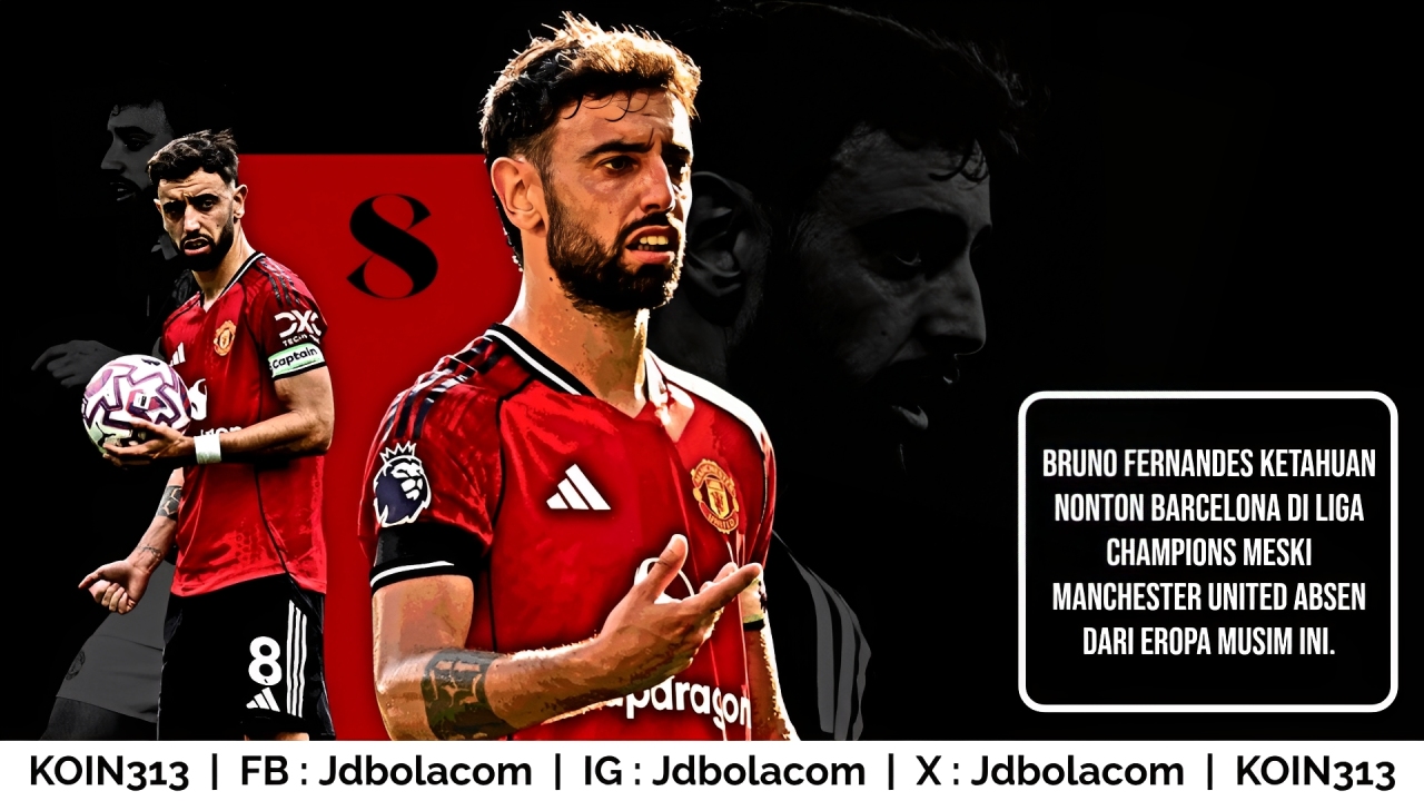 Bruno Fernandes Ketahuan Nonton Barcelona