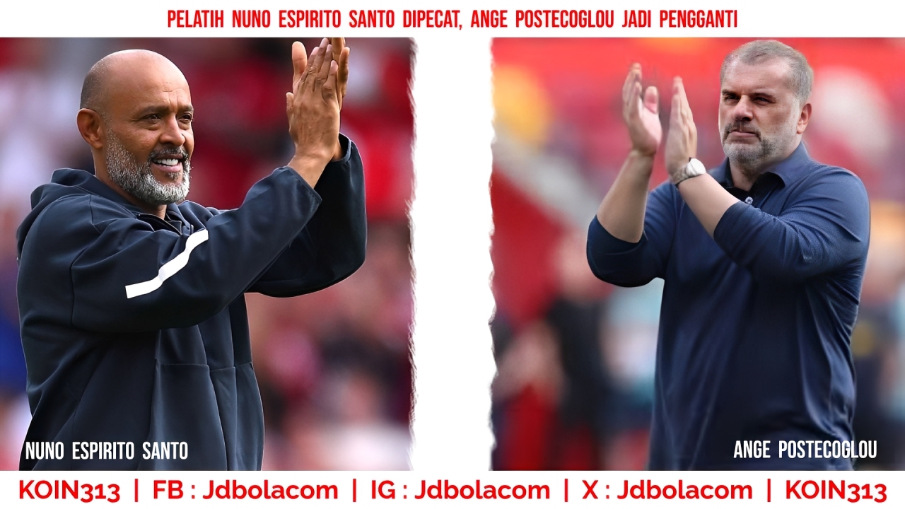 Pelatih Nuno Espirito Santo Dipecat, Ange Postecoglou Jadi Pengganti