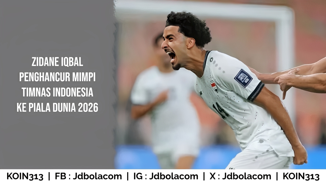 Zidane Iqbal, Penghancur Mimpi Timnas Indonesia ke Piala Dunia 2026