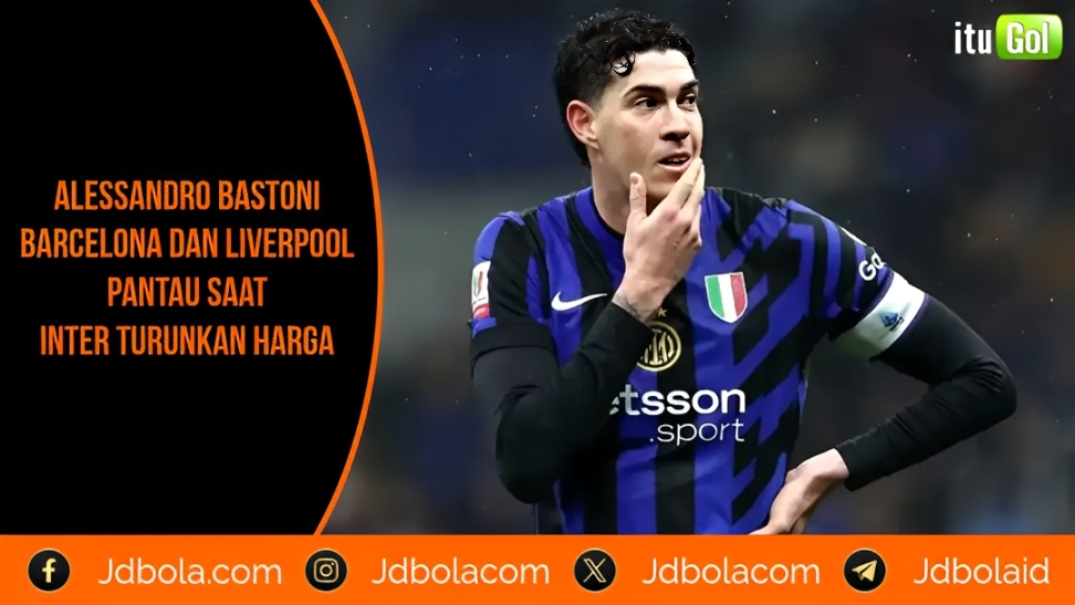 Alessandro Bastoni Barcelona dan Liverpool Pantau Saat Inter Turunkan Harga