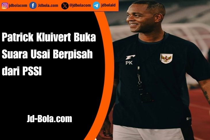 Patrick Kluivert Buka Suara Usai Berpisah dari PSSI