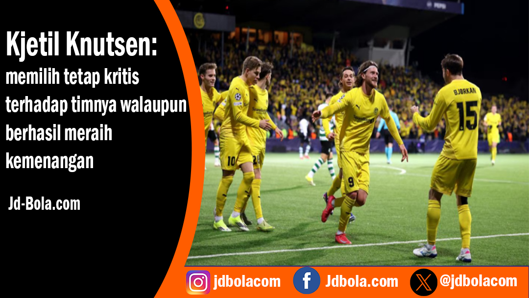 Bodo/Glimt Menang 3-0 atas Sporting, Pelatih Tetap Kritik Permainan Tim