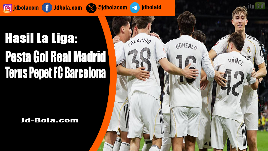 Hasil Liga Spanyol Real Madrid